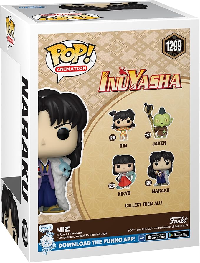 Figura Funko Pop!  Inuyasha (1299) Naraku 3a+