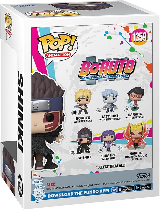 Figura Funko Pop! Animation Boruto (1359) Shinki 3a+