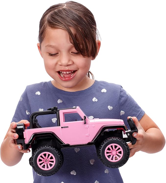 Carro R/C Jeep Wrangler Girlmazing 6a+