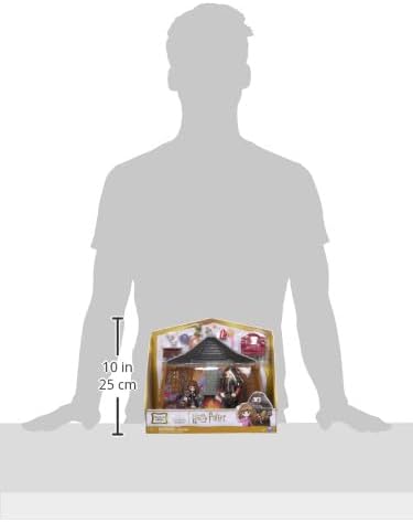 Figuras de Harry Potter con la Cabaña de Hagrid 6a+