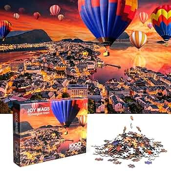 Rompecabezas del Globo Aerostático 2000Pzs 14a+