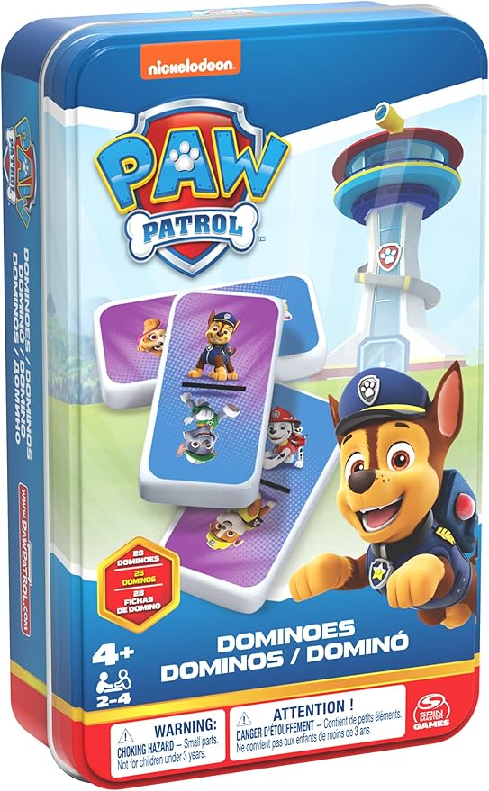 Juego de Mesa Dominó de Paw Patrol 4a+