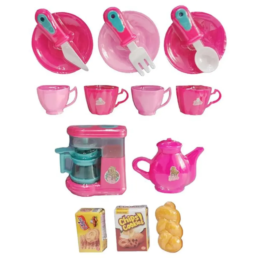 Barbie My Primer Set de Té 15 Pzs 3a+