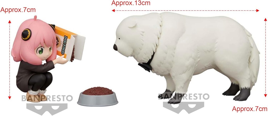 Figuras Spy×Family Break Time Collection Anya Forger & Bond Forger 15a+(894462)