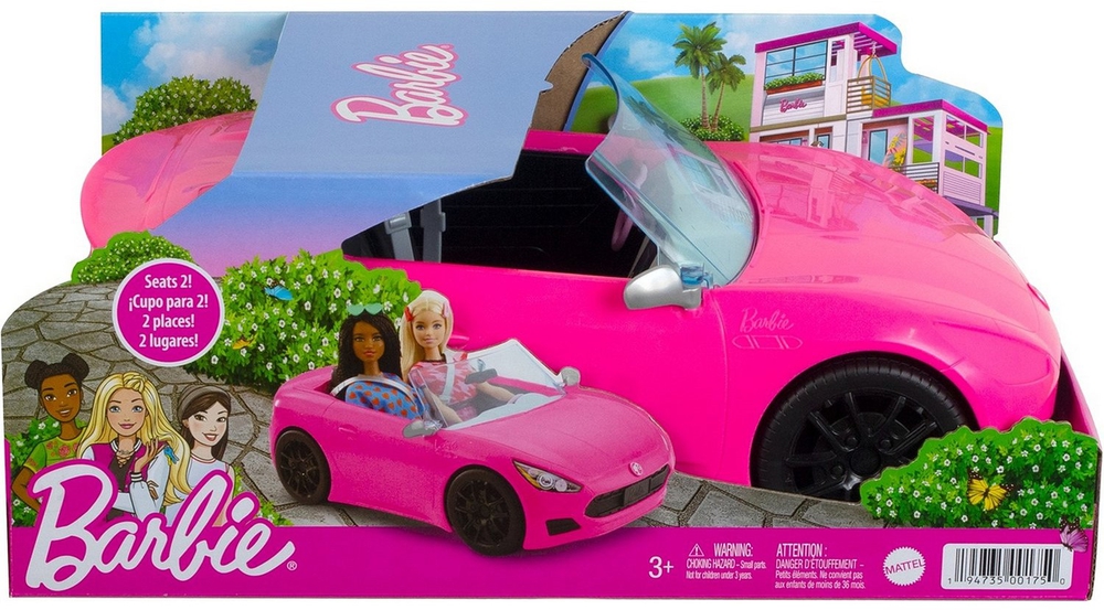 Barbie Coche Convertible 3a+