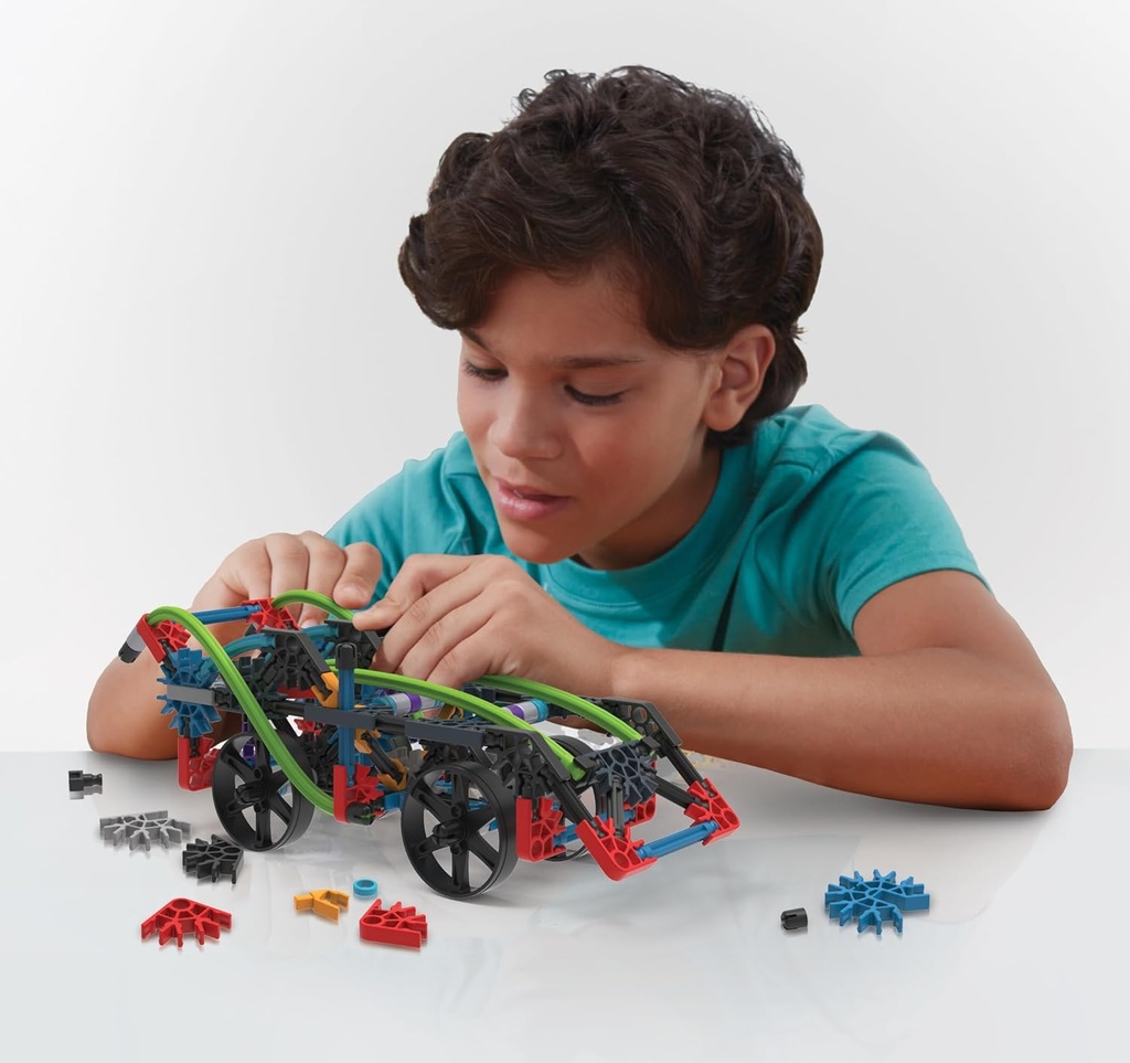 Vehiculos de Construcción K'nex 12en1 206 Pzs 7a+