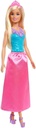 Barbie Princesa Muñeca Básica 3a+ / Surtido de 3 ( Se venden por separado )