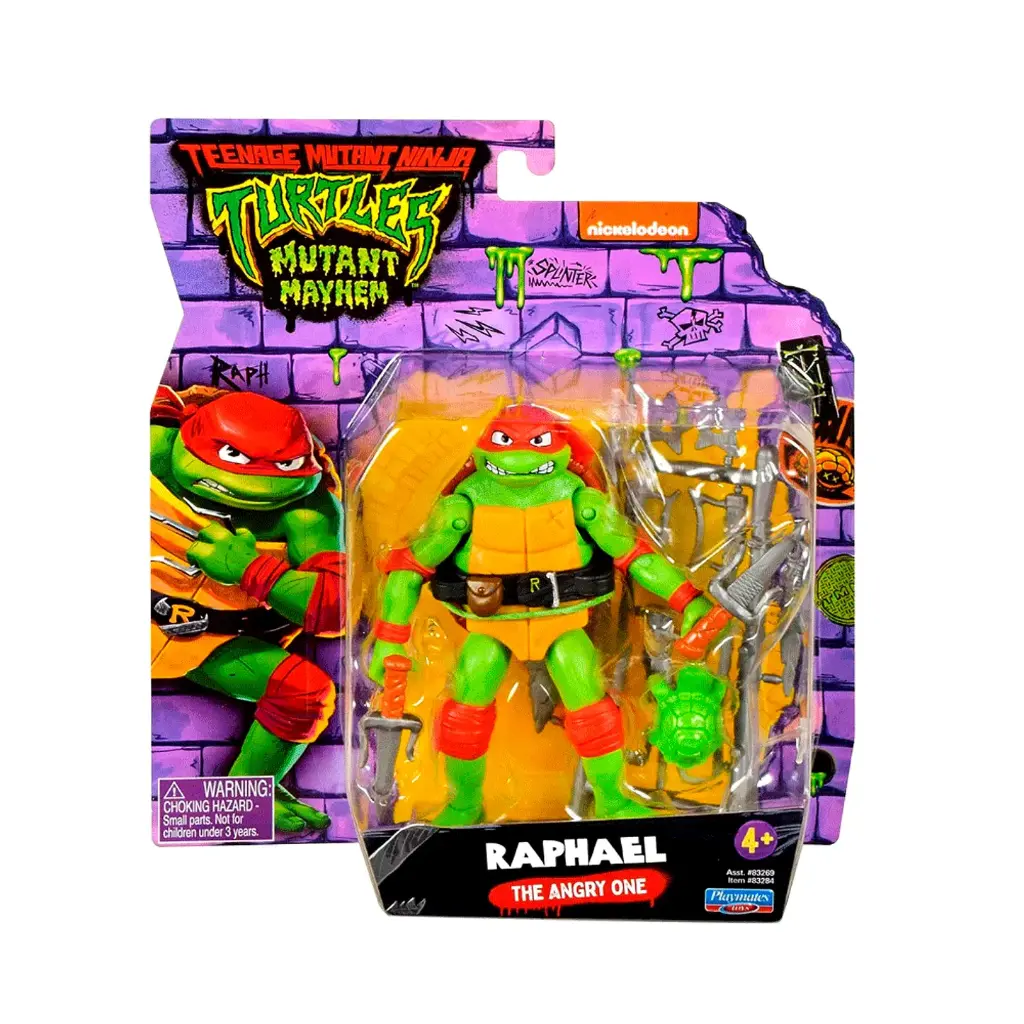 Figuras Tortugas Ninja 4a+ ( Surtido de 9 Se venden por Separado )