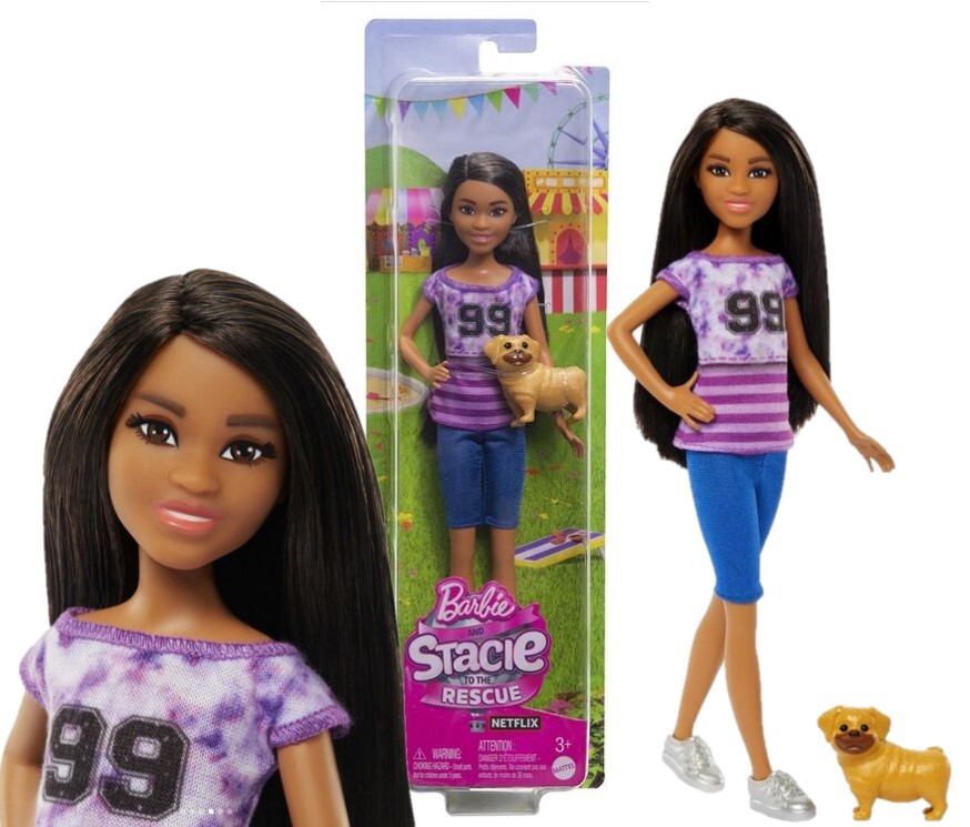 Muñeca Barbie Stacie al Rescate 3a+