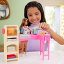 Muñeca Barbie Teresa Cratu Cocina 20Pzs 3a+