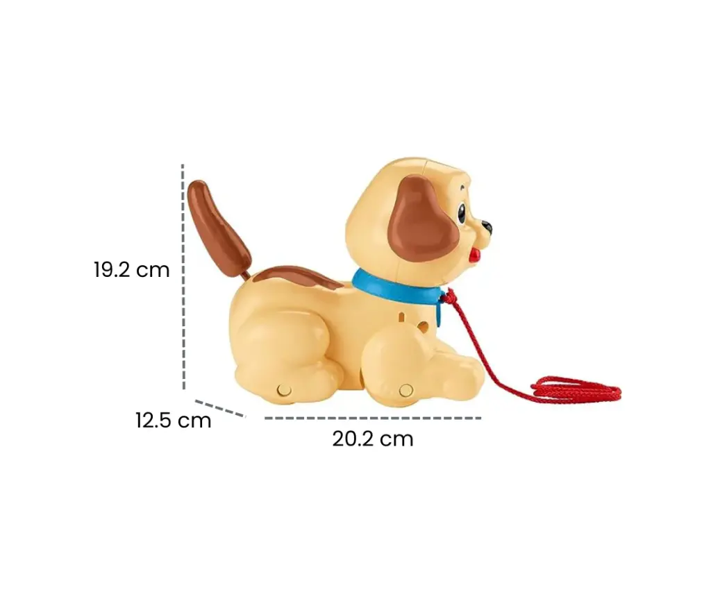 Fisher Price /  Perrito Snoopy de Jalar 1a+