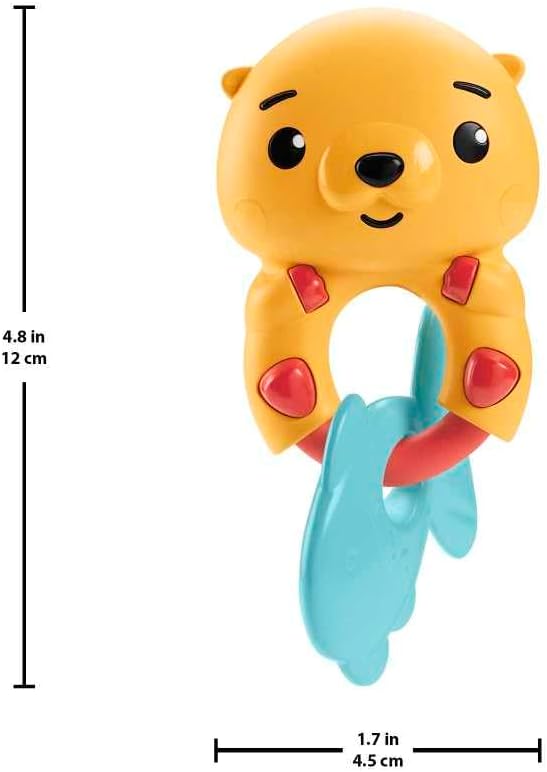 Fisher Price /  Sonajeros Animales Divertidos 3m+ ( Surtido de 5 Se venden por Separado )
