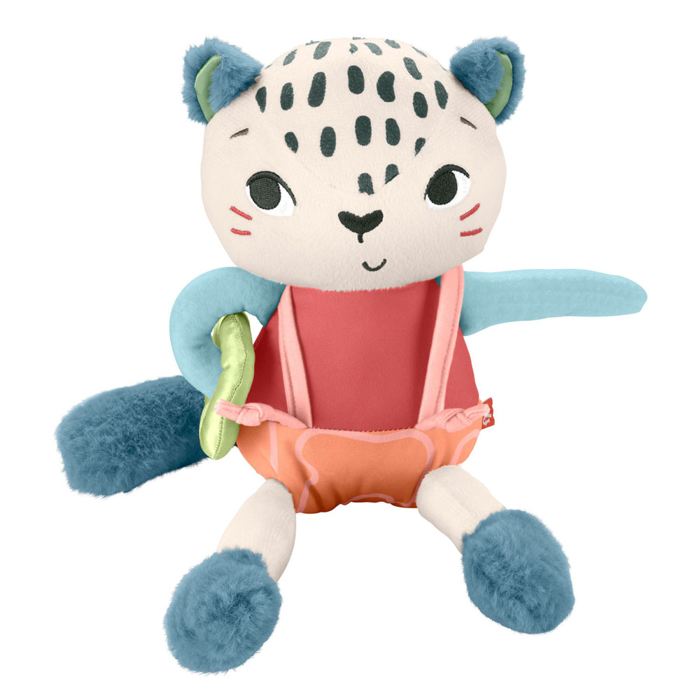 Fisher Price / peluche Leopardito de las nieves 3a+