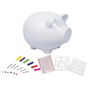 Pinta tu Propia Alcancía Cerdito 8a+