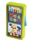 Fisher Price /  Ríe y Aprende Juguete para Bebés Smartphone Deluxe de Aprendizaje Verde 936m