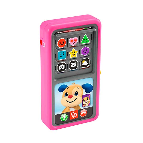 Fisher Price /  Ríe y Aprende Juguete para Bebés Smartphone Deluxe de Aprendizaje Rosa 936m