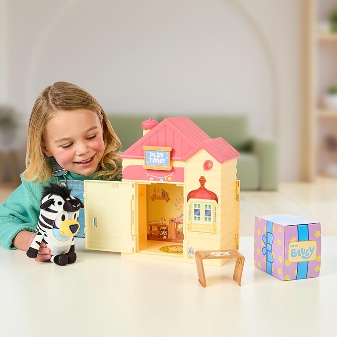 Casa de Bluey Set de Juego Figura Sorpresa 3a+