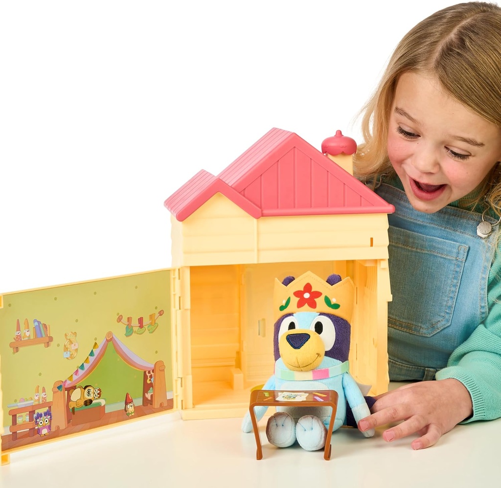 Casa de Bluey Set de Juego Figura Sorpresa 3a+