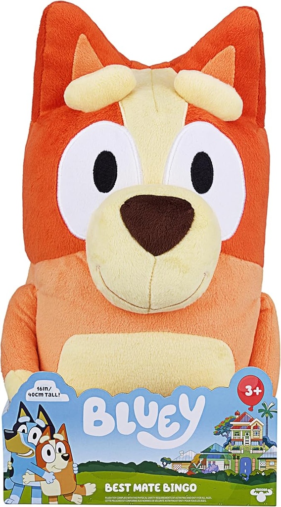 Peluche Bluey Jumbo Bingo 40cm  3a+