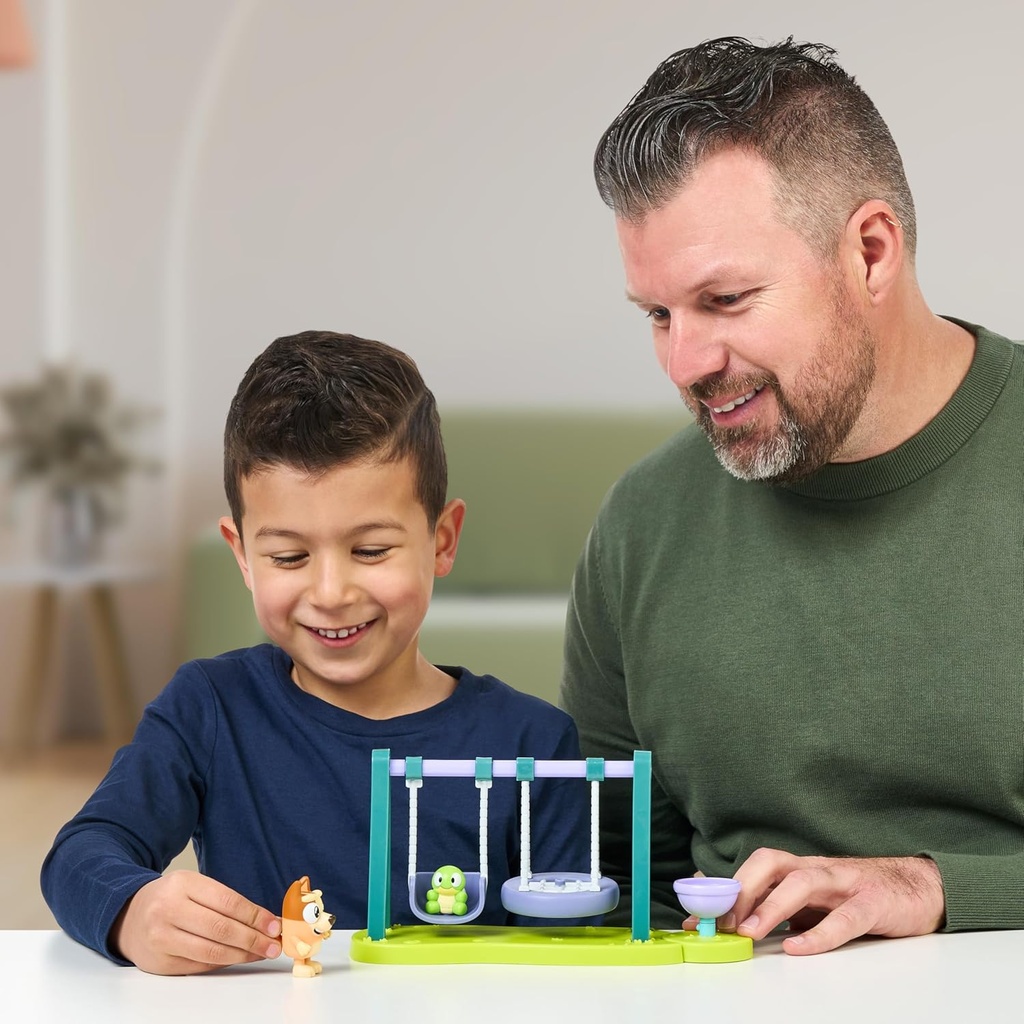 Set de Juego de Bluey Mercado y Juego del Niño Tortuga Surt/2 3a+