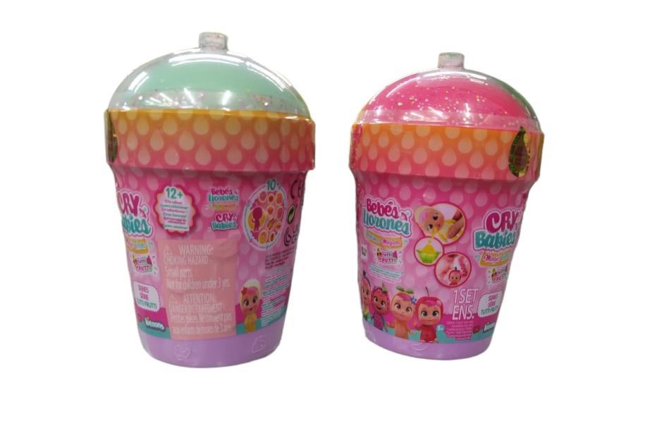 Muñeca IMC Cry Babies Lagrimas Mágicas Sorpresa Tutti Frutti S/2 Display/9 3a+