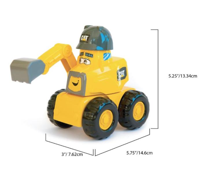 Vagoneta,Cargador y Excavadora Cat Junior Crew S/3 2a+(82952,53,54)