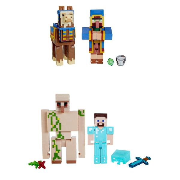 Minecraft Core Figura 3.25" Pack/2 Surt/2 6a+