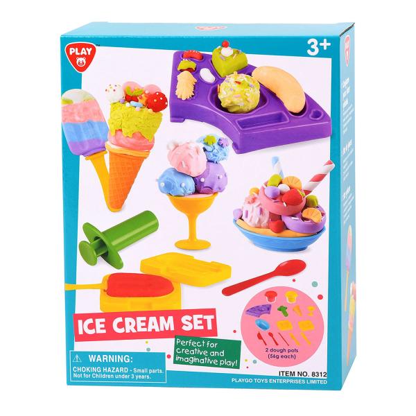 Plasticina para crear tu Propio Helado 3a+
