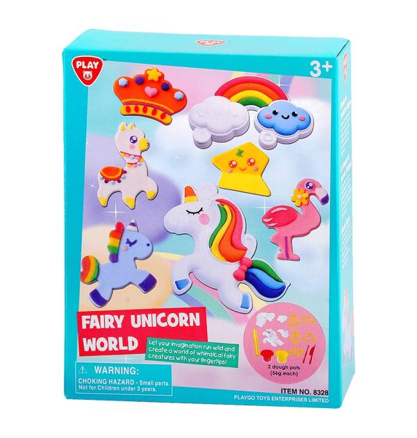 Plasticina con Accesorios de Unicornio 3a+