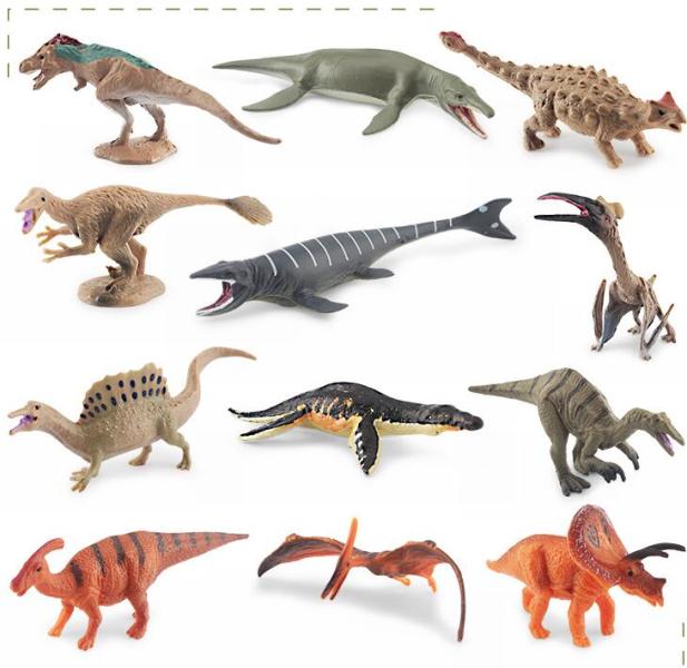 Mini Dinosaurios Blister Largo Set de 6 3a+ (446396)
