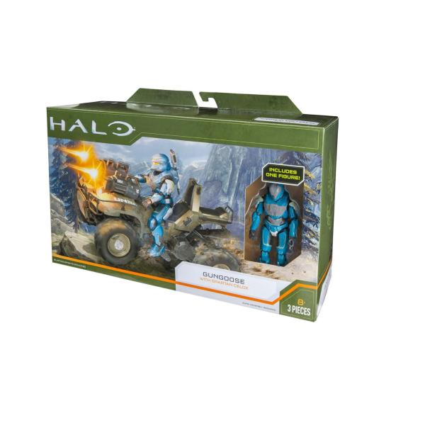 Vehículo y Figura Halo Infinity Surt/2 8a+