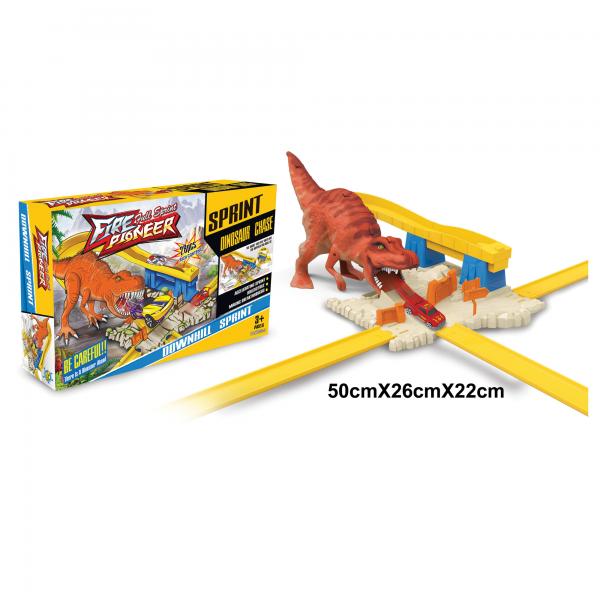 Pista Persecución de Dinosaurios 29pzs 3a+ (443845)