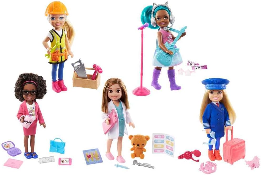 Muñeca Barbie Chelsea Puede Ser Profesiones Surt/3 3a+