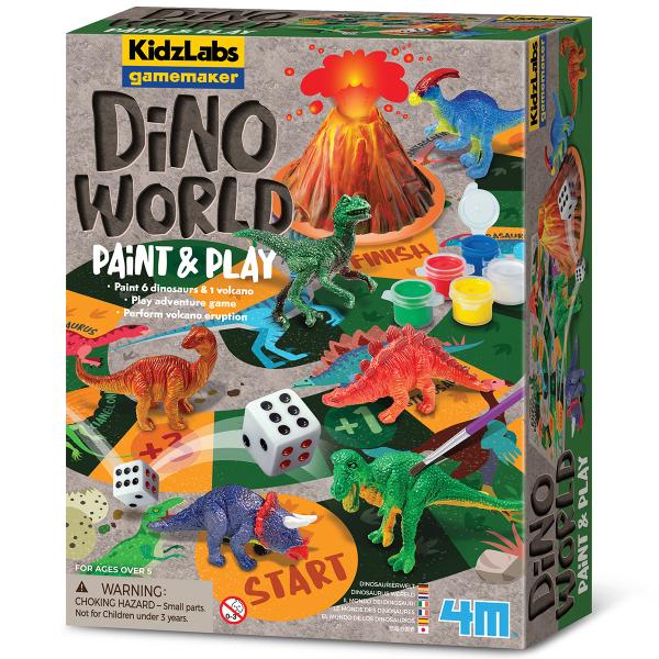 Kidz Labs Mundo de Dinosaurios Pinta y Juega 5a+