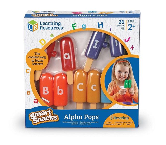Juego de Aprendizaje Bocadillos Inteligentes Piruletas del Alfabeto 2a+