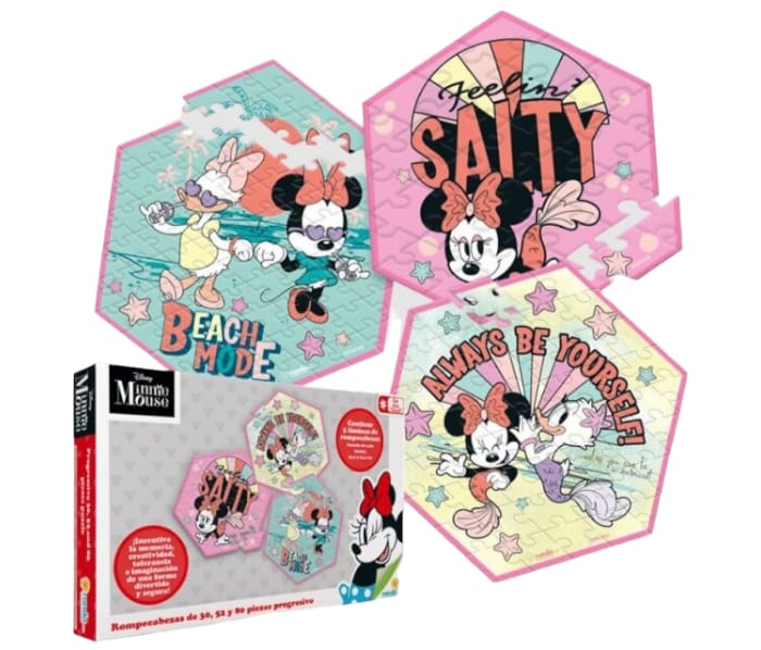 Rompecabezas Diney Minnie Mouse 5a+