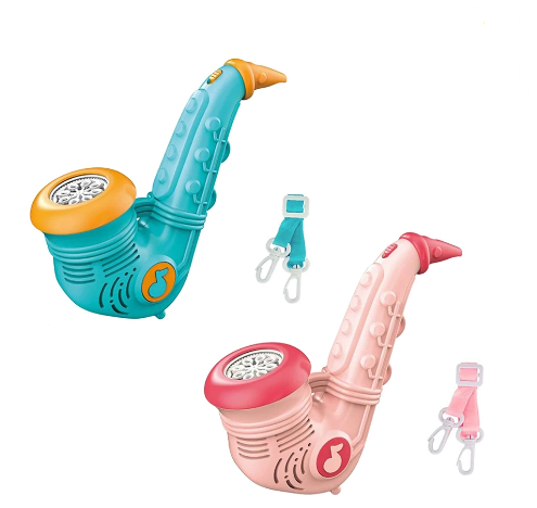 Lanzador De Burbujas De Saxofón Con Luz Y Sonido Surt/2 3A+ (450515)