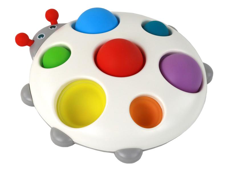 Tablero Toque de Pelotas Forma de Mariquita 6m+ (450195)