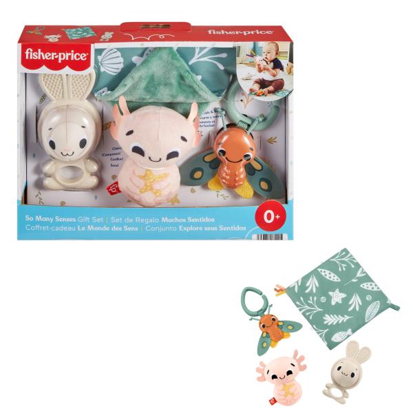 Fisher-Price Set de Regalo Muchos Sentidos 0m+
