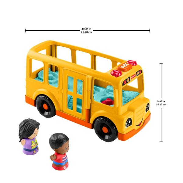 Fisher-Price Little People Camión de la Escuela Mediano 1-5a