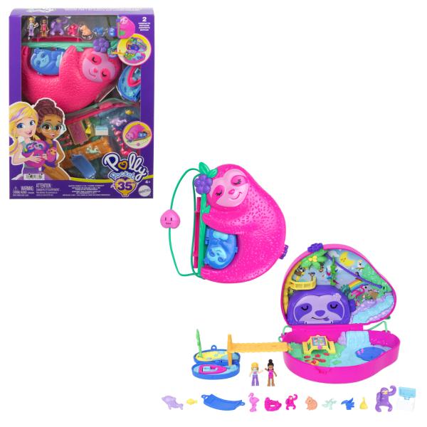 Polly Pocket Compacto de Bolsita Perezoso 4a+
