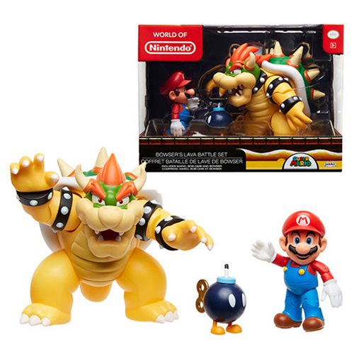 Juego Batalla Lava de Bowser Super Mario 3a+