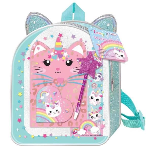 Mochila con Libreta  Gaticornio 5a+