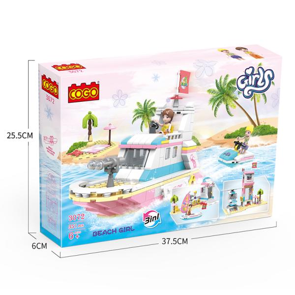 Playa Girl Armable 351pzs 6a+