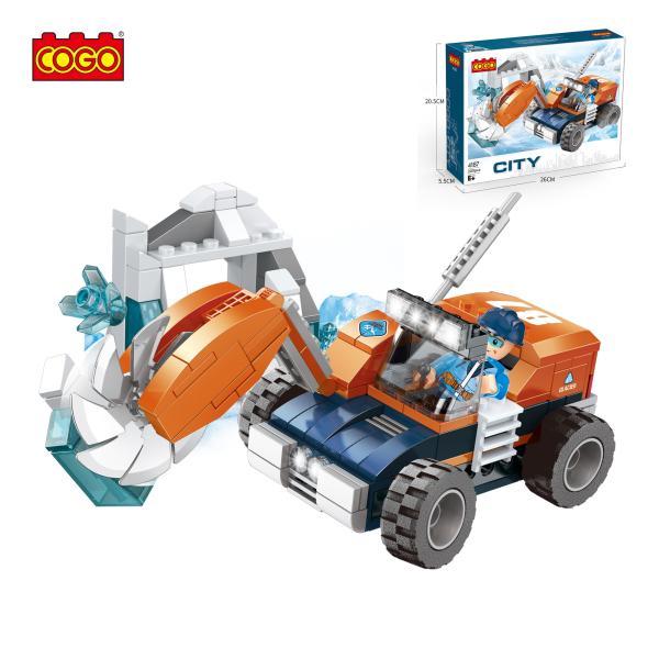 Vehiculo Triturador de Hielo Armable 200pzs 6a+