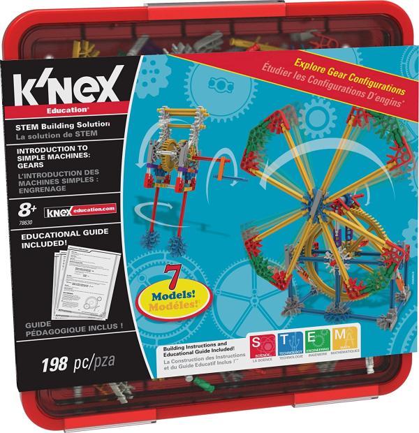 Maquinas Simples de Construcción de Engranajes K´nex 7en1 8a+