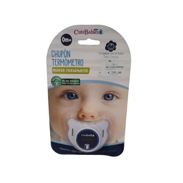 Chupeta Termómetro Surt/2 0m+