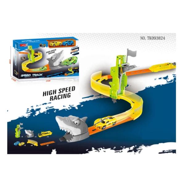 Pista de Carros Alta Velicidad de Tiburón 4a+ (451499)