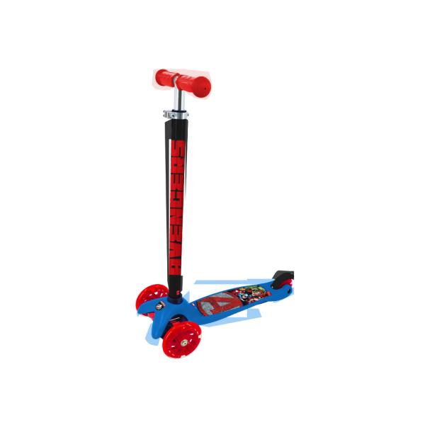 Scooter Micro Ajustable Marvel Avengers 3 Ruedas C/ Luz 3a+