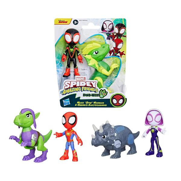 Figura Marvel Spidey and his Amazing Friends Dini Webs Surt/3 3a+